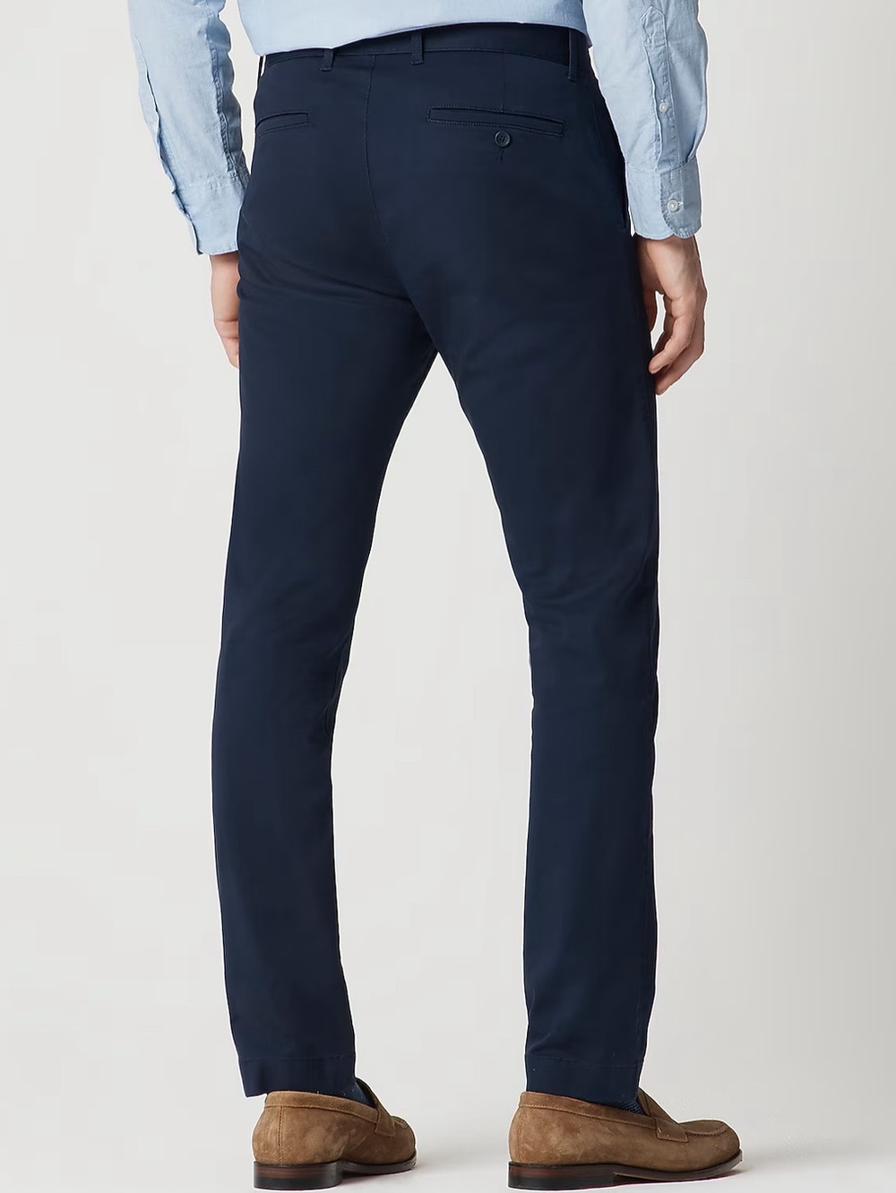 J. Crew Men's Navy Slim-fit original chino pant